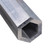 Aluminum Hex Tube 1-1/2" x 1/4" – 6061-T6