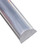 Aluminum Half-Round Bar 1" Diameter – 6061-T6