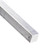Aluminum Square Bar 1/2" x 1/2" – 6063-T5