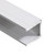 Aluminum U Channel 7/8" x 1" x 1/16" – Fits 3/4" – 6063-T5