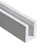 Aluminum U Channel 3/4" x 1" x 3/16" – Fits 3/8" – 6063-T5