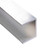 Aluminum U Channel 2" x 3/4" x 1/8" – Fits 1-3/4" – 6063-T5