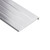 Aluminum Overhang Edge Trim – Grooved – Covers 2” – 1/4” Reveal – 6063-T5