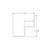 Aluminum Millwork Inside Corner Trim – 1/16" Reveal – 1" Panel – 6063-T5