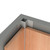 Aluminum Millwork Inside Corner Trim – 1/16" Reveal – 1" Panel – 6063-T5