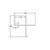 Aluminum Millwork Flanged Outside Corner Trim – 3/16" Reveal – 1" Panel – 6063-T5