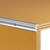 Aluminum Hard Side Edge Trim – Covers 1/2” – 1/4” Reveal – 9/16” Radius – 6063-T5
