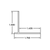Aluminum Drip Edge Trim – Covers 3/16” – 1/4” Reveal – 6063-T5
