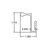 Millwork Slide Track Wraparound Finger Pull – Fits 1/4” Panels – 6063-T5