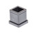 Press Fit Tube End Cap – Flat Closure