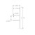 Aluminum Millwork Divider Reveal Trim – 3/4" Panel – 6063-T5