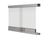 Locking Slide Track Kit – Fits 1/4” Glass – 6063-T5