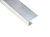 Aluminum J Cap Edge Trim – 3/8" Reveal – Fits 3/8" – 7/8" x 1/16" – 6063-T5