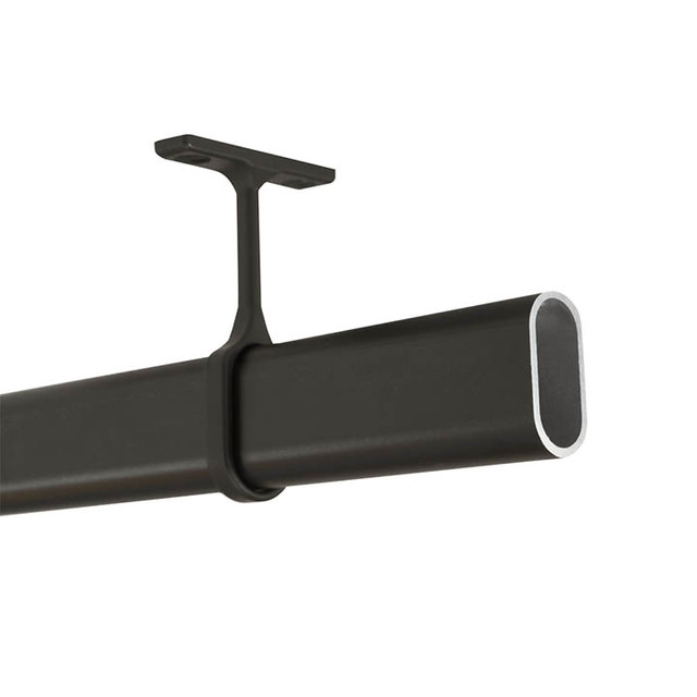 Oval Aluminum Closet Rod