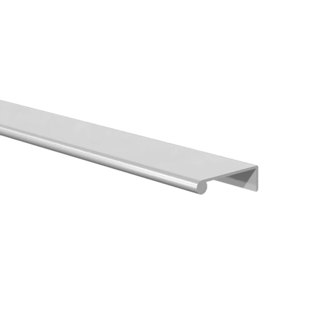 Angled Bulb Flat Tab aluminum pull - product