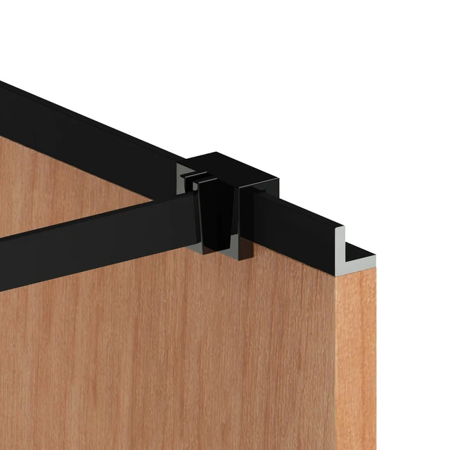 3/4" File Rail Flat Bar - installed