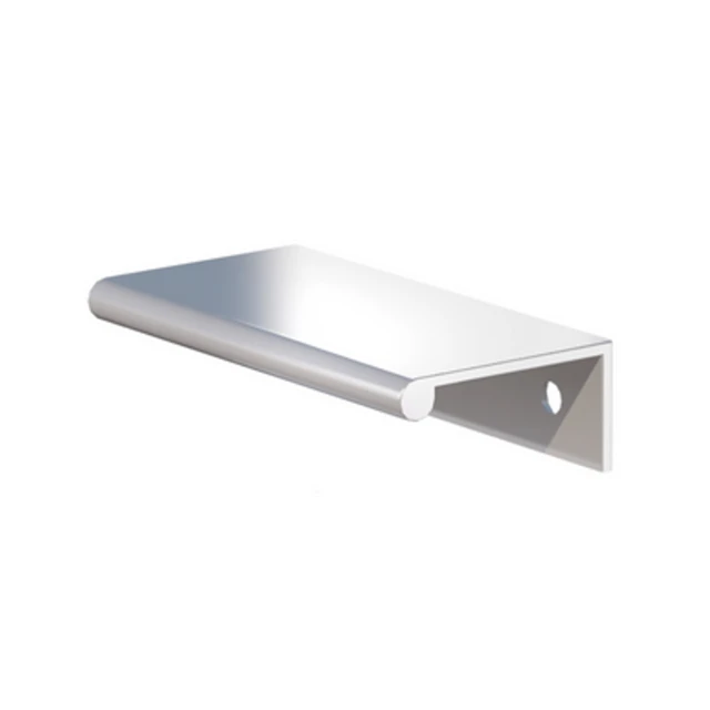 1.5" Angled Bulb Flat Tab aluminum pull - product