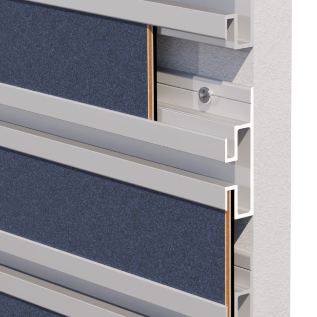 EZ Slatwall System - EZ Track EZSW63