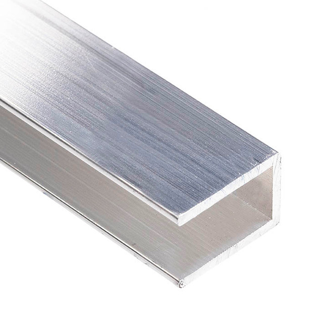 Channel: Fits 3/8" - 3/4" x 1/2" x 1/16" - Channel - C63750500063-48M