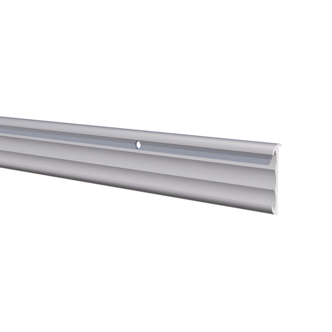 Price Tag Molding PTF631375 Clear Anodized with holes