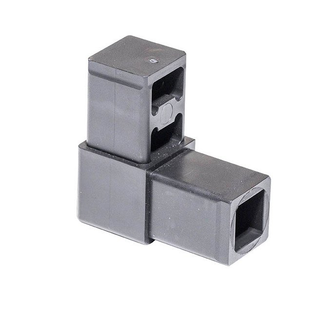 Press Fit Tubing Connectors: 90-Degree Corner