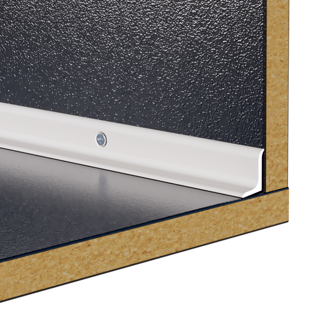 Cove: 5/8" Width x 7/8" Height - 6063-T5 Aluminum