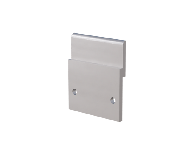 Hanging Cleat: Mustang (2" Width) - Z Clip - 6063-T5 Aluminum