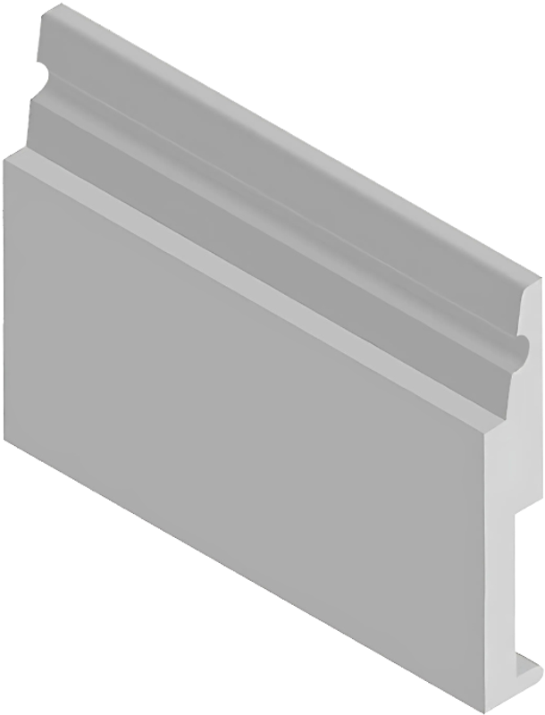 Locking Panel Cleat - 2.5" - Z Clips