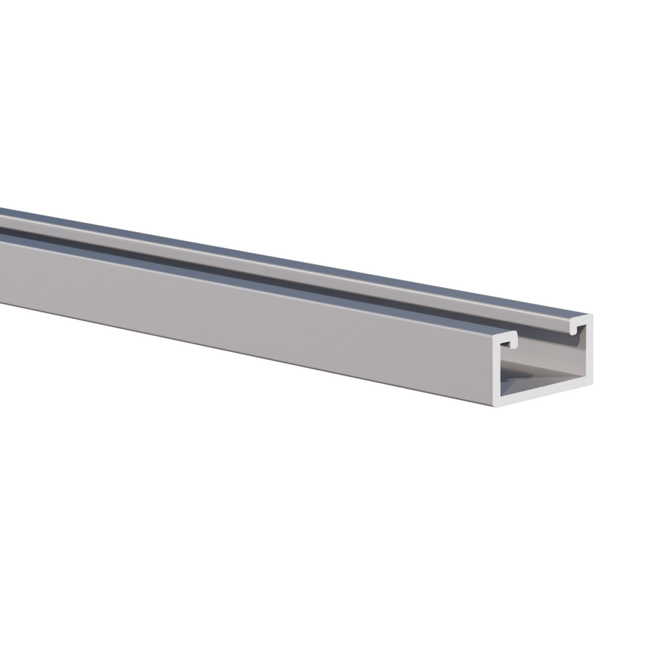Aluminum Recessed Mini Strut Channel
