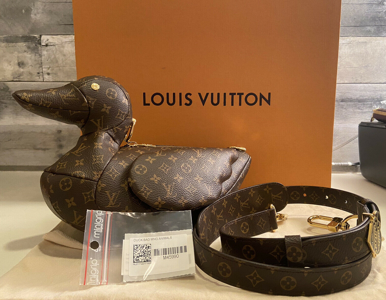 Louis Vuitton Tumbler NIGO collaboration duck design monogram tumbler with  Box
