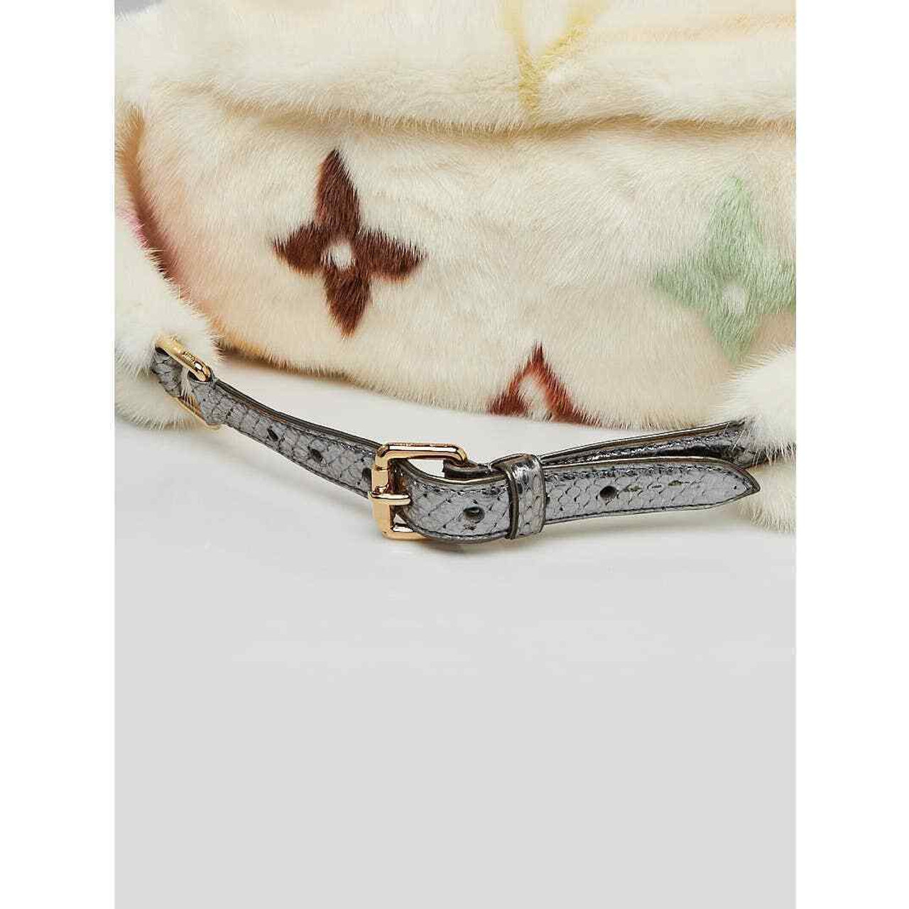Louis Vuitton White Multicolor Monogram Mink And Silver Python Les  Extraordinaires Bum Bag Gold Hardware, 2006 Limited Edition Available For  Immediate Sale At Sotheby's