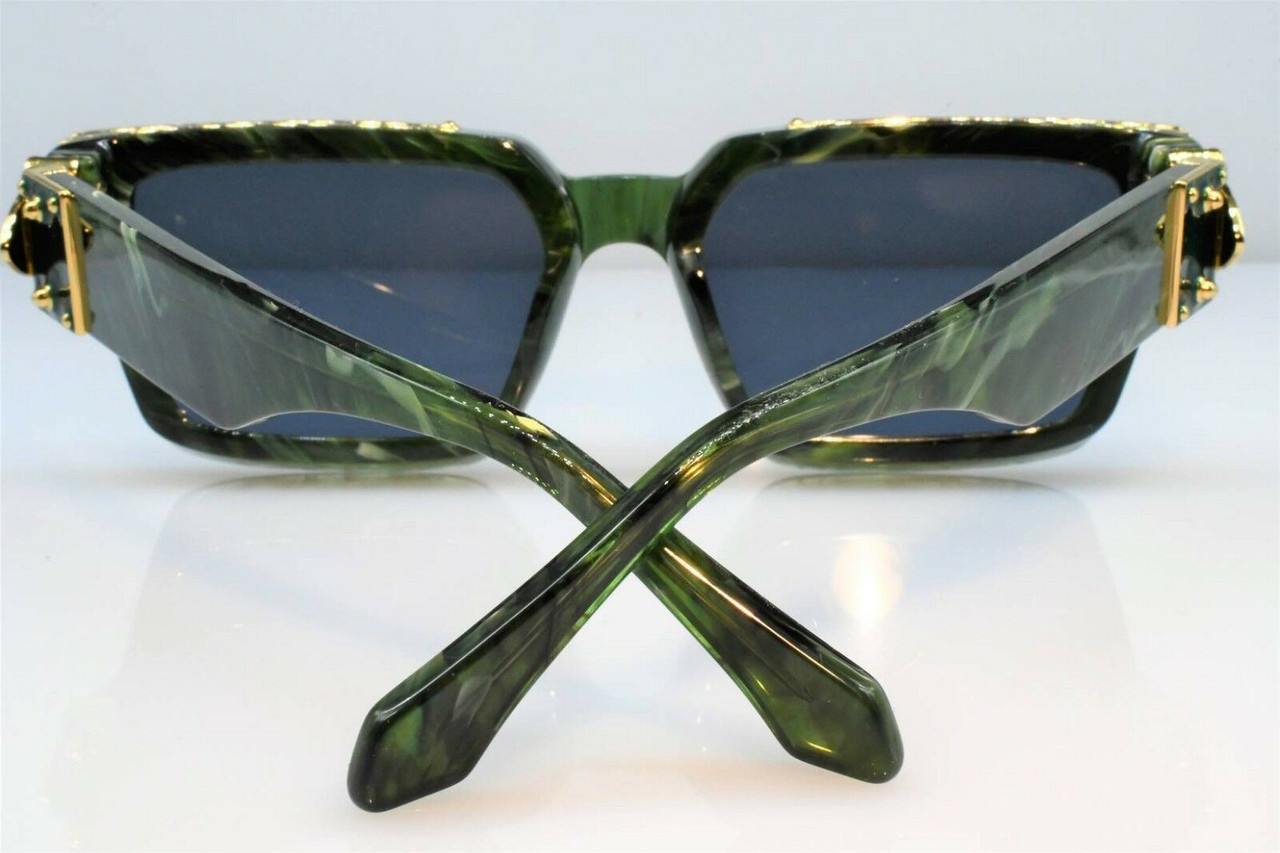 Louis Vuitton Green Olive Party Sunglasses (743) – Bagaholic
