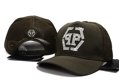 Philipp Plein Skull Logo Embroidered Baseball Cap Hat Snapback One Size 5116