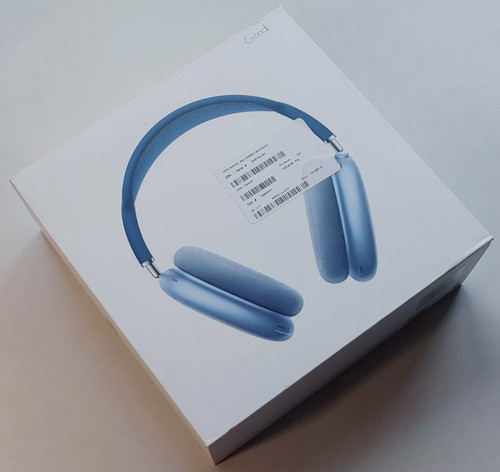 Apple AirPod Max ~ A2096 ~ Sky Blue ~ MGYL3AMA Bluetooth Headphones - RARE