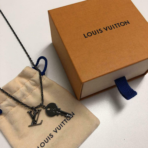 LOUIS VUITTON PendantLV initial key Necklace M80182