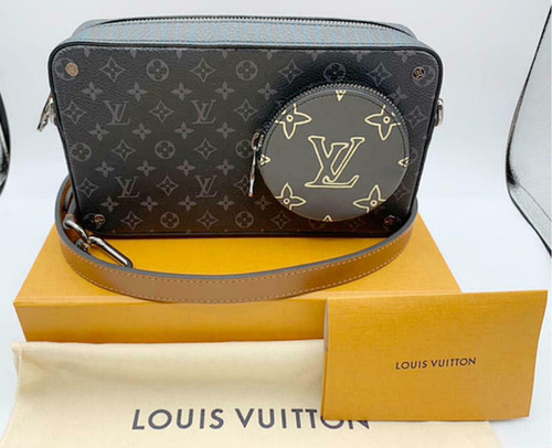 Louis Vuitton Volga N69688 Cross body Bag Shoulder Purse Monogram New w receipt