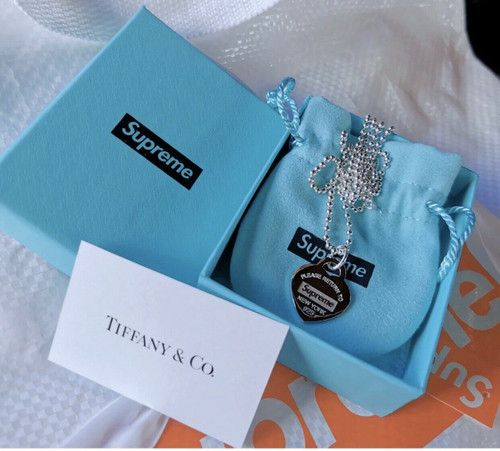 Supreme?Tiffany & Co. Return to Tiffany Heart Tag Pendant