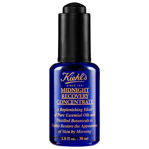 Kiehl's Since 1851 Midnight Recovery Concentrate Moisturizing Face Oil 1 oz 30 ml
