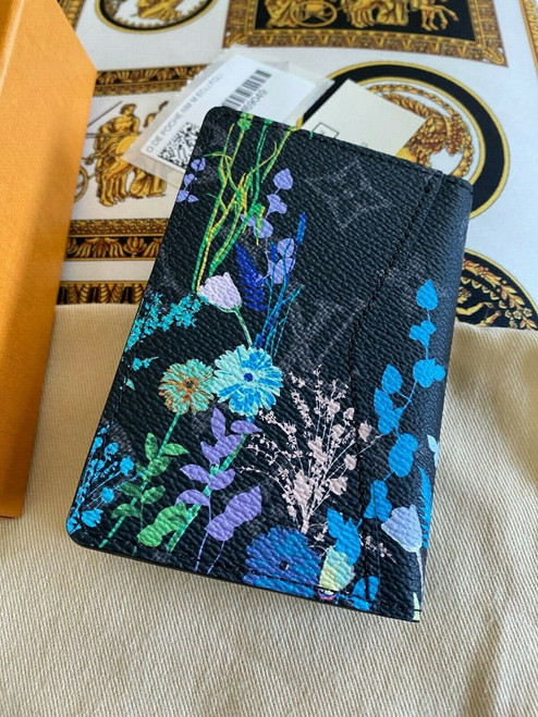 Louis Vuitton Pocket Organizer floral print Virgil Abloh RARE Collectible M69049