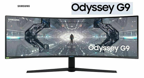 Samsung Odyssey G9 49 WQHD QLED Curved Monitor - Black