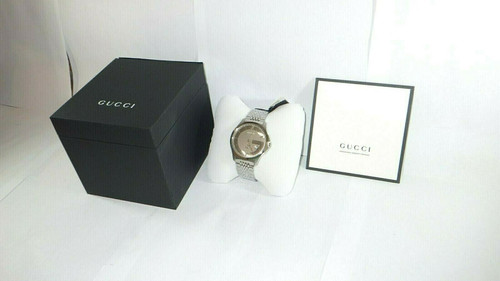Gucci Men's G Timeless YA126349 Brown Dial Swiss Made Watch,what you see will what you get ,or you will get a full refund ,please don't worry