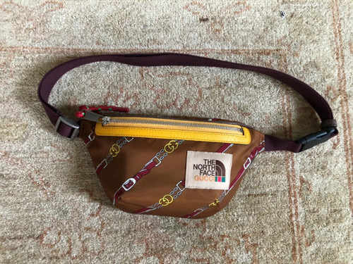 Gucci x The North Face Belt Bag SOLD OUT Fanny Pack Coffee,what you see will what you get ,or you will get a full refund ,please don't worry
