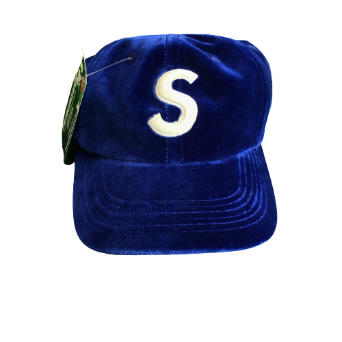Authentic Supreme FW20 Velvet S Logo 6 Panel Hat