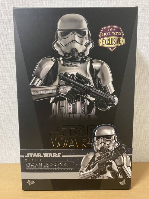 Hot Toys Star Wars 16 Stormtrooper Chrome Edition MMS615 FROM JAPAN NEW