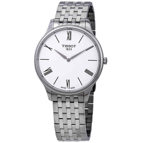 Tissot Tradition 5.5 White Dial Men's Watch T063.409.11.018.00