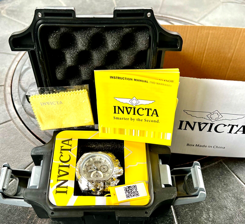 Invicta Men 28412 New Bolt Zeus Magnum 1.85ctw Diamond Swiss Dual Movement Watch