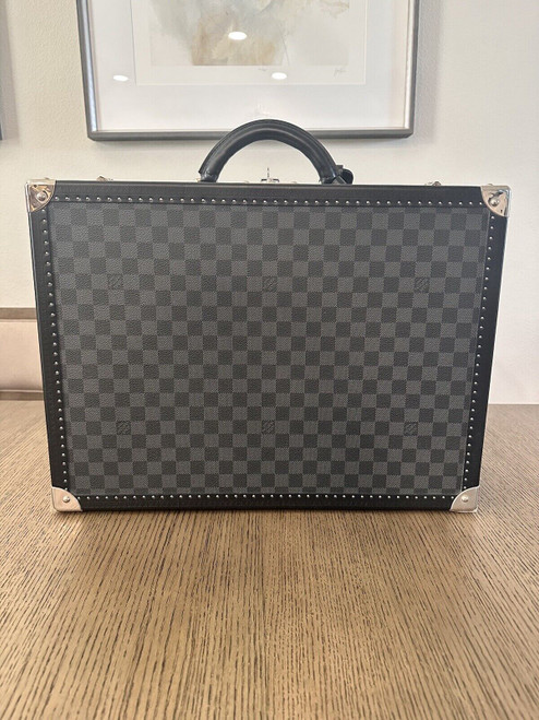 Louis Vuitton Trunk Cotteville 50 Damier Graphite Trunk Luggage