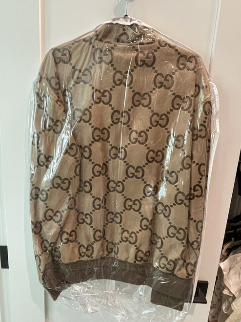 Brand New Gucci Jumbo GG Bomber Jacket Classic print