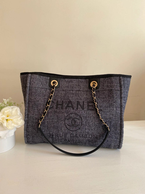 Chanel Deauville Denim Bag