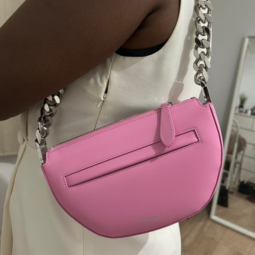 Burberry mini Olympia crossbody bag in pink